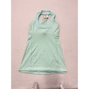 Lululemon Scoop Neck Mint Racer Back Tank Top Women’s S-missing size tag